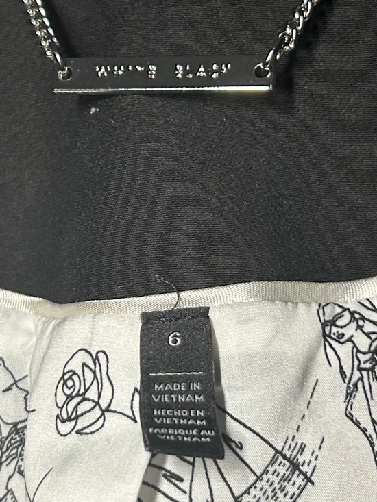 Classic Black Women's Blazer Jacket - Tailored Two-Button - Picture 2 of 8